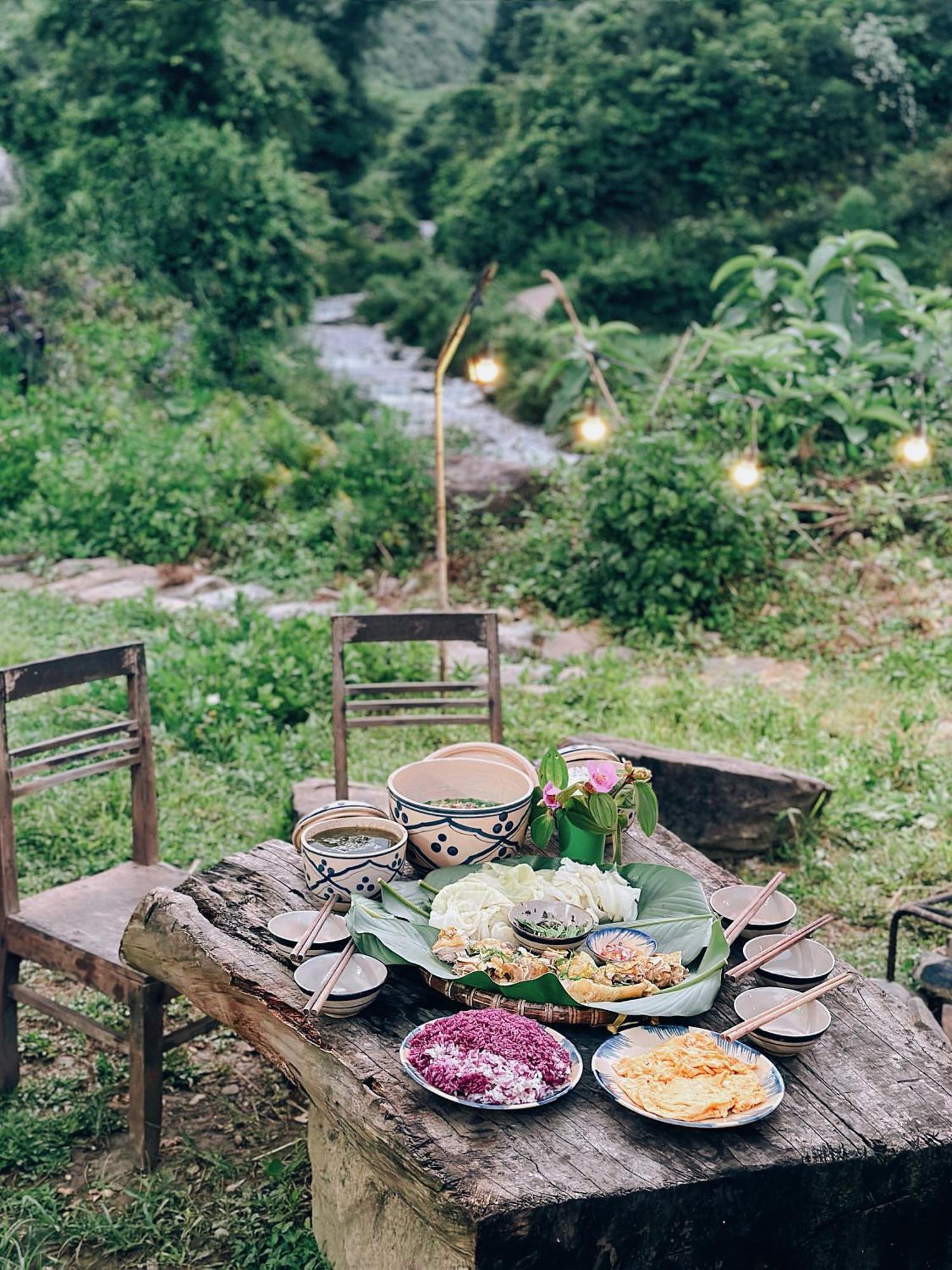 Lung Muoi Homestay Na Giao Esterno foto
